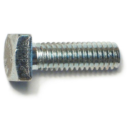 Midwest Fastener Square Head Bolt, Steel, Grade 2, Zinc Plated, 5/16"-18 Thread Size, 1" Lg, 10 PK 71701